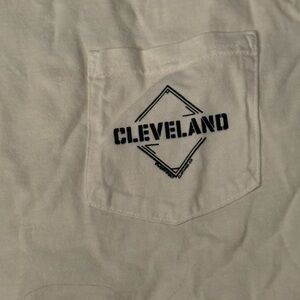 Brand new Cleveland Ohio shirt size large.  Unique logo combined with Cleveland.